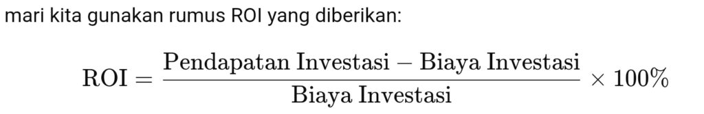 Begini Cara Mudah Menghitung ROI pada Bisnis Kamu