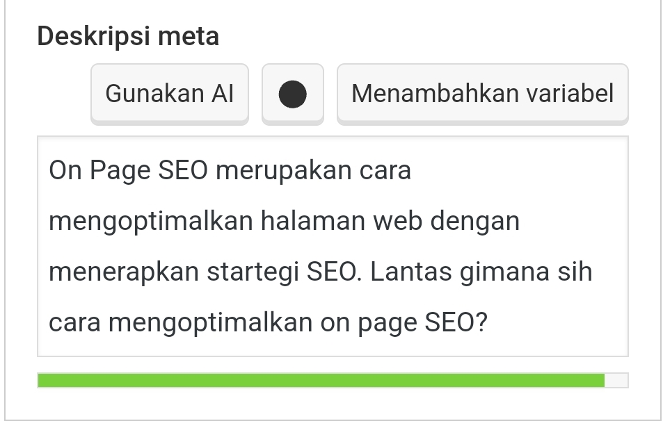 gimana sih cara mengoptimalkan on page SEO?