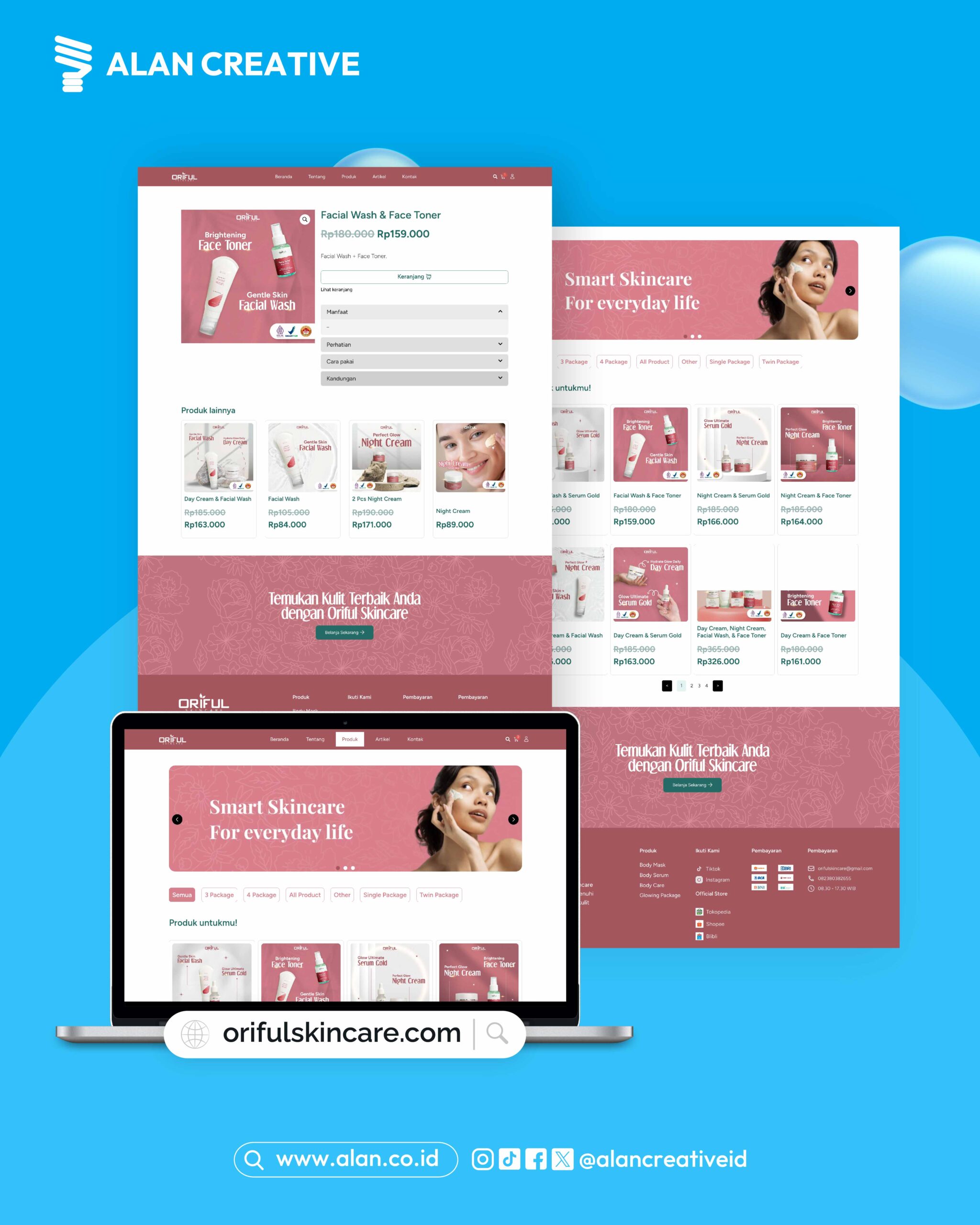 Oriful Skincare - Alan Creative