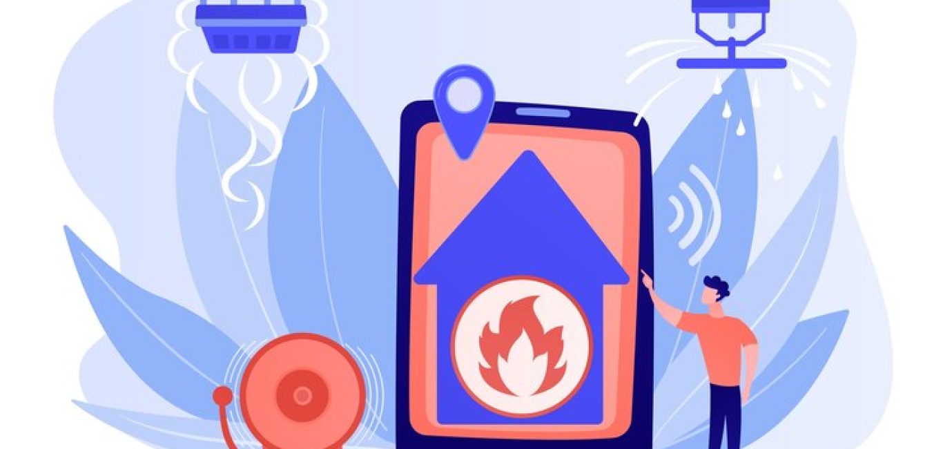 flame-house-remote-notification-smart-home-high-tech-fire-alarm-system-fire-prevention-methods-smoke-fire-alarm-concept-pinkish-coral-bluevector-isolated-illustration_335657-1505