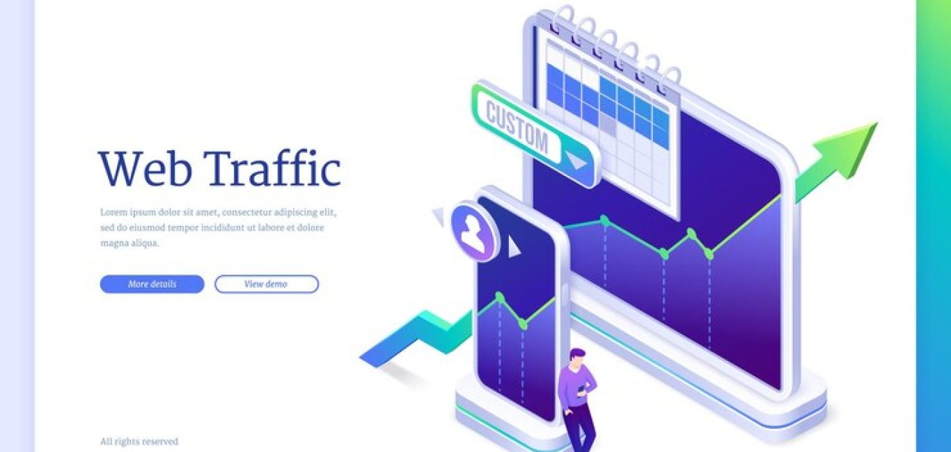 web-traffic-isometric-landing-page-data-amount_107791-9110