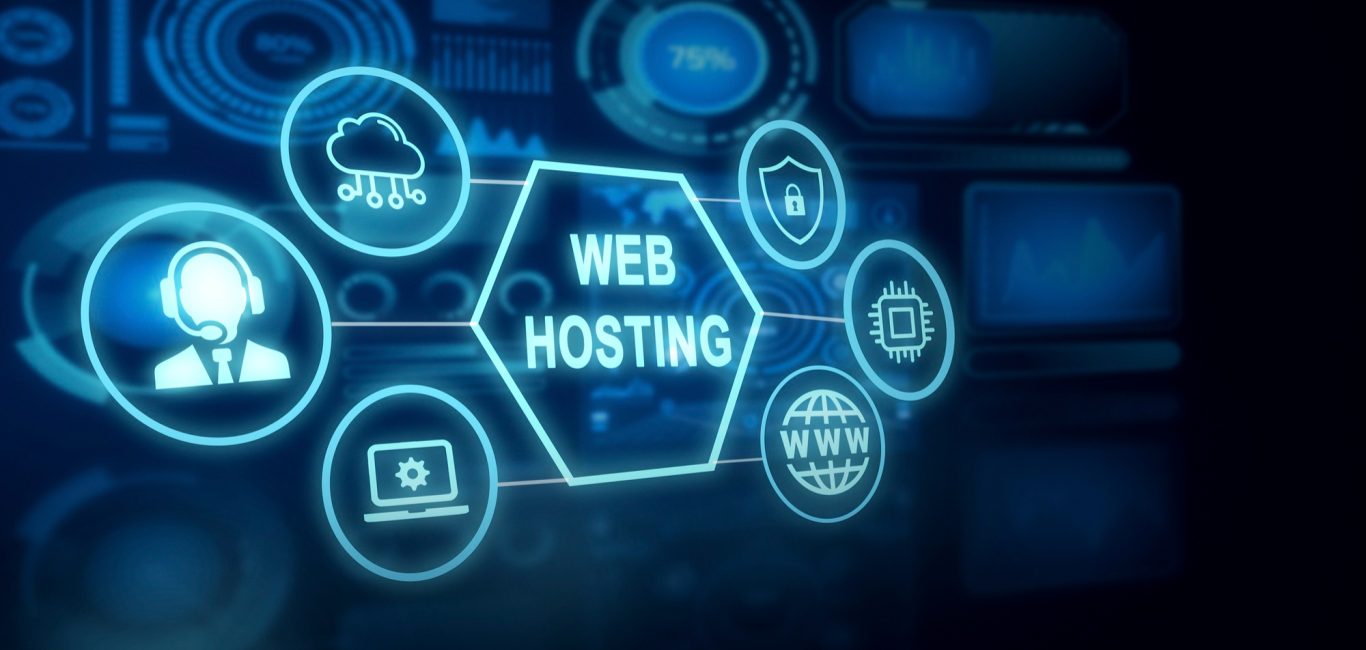 website-hosting-concept-with-screen
